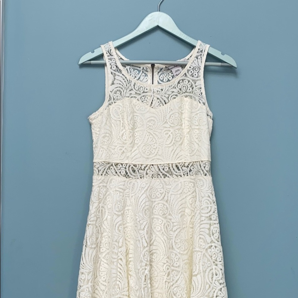 White Lace Dress- Perfect Condition